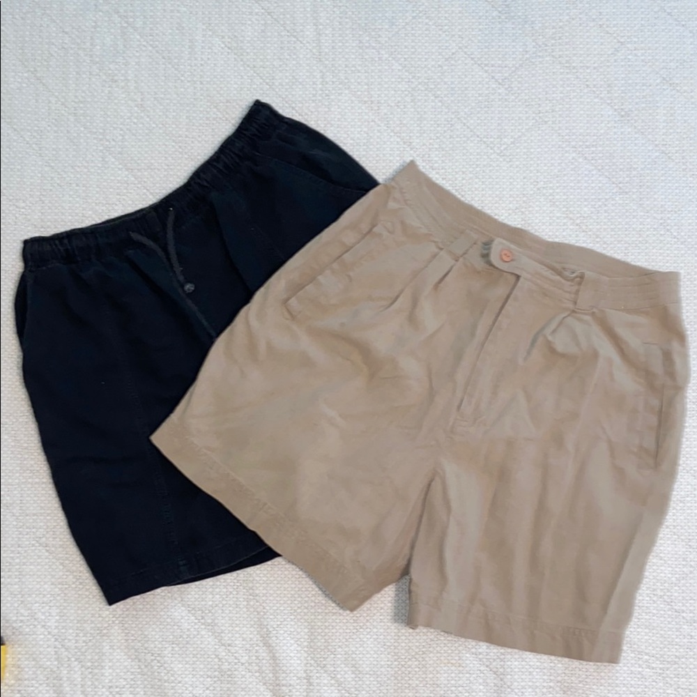 Black and Tan Shorts both size medium